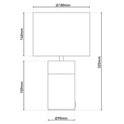 Handcrafted Gold & Blue Table Lamp – A Touch of Timeless Elegance