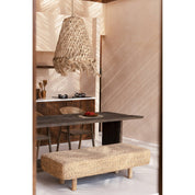 Handmade Water Hyacinth Bench - Timeless Artisan Design