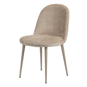 Elegant Hand-Finished Egg Chair Set in Cream, Minimalist Design