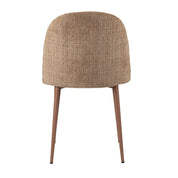 Elegant Hand-Finished Caramel Egg Chairs, Artisanal Design