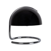 Handcrafted Black Glass Table Lamp - Timeless Artisan Design