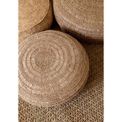 Flores raffia pouf