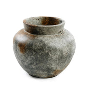 Timeless Artisan Designed Vase in Antique Grey - Luxury Craft