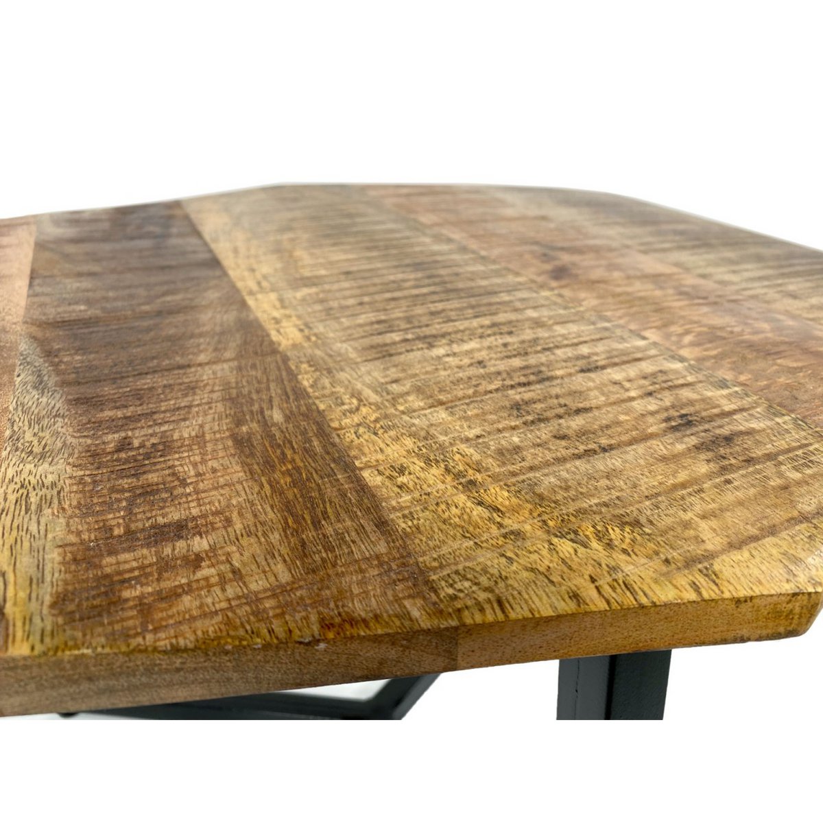 Handmade Artisan Side Table - Timeless Luxury Design in Black