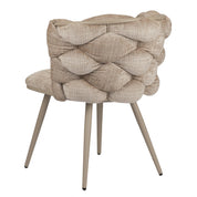 Elegant Hand-Finished Rock Chairs in Neutral Tones – Set of 2