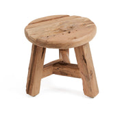 Yatai reclaimed teak stool – medium