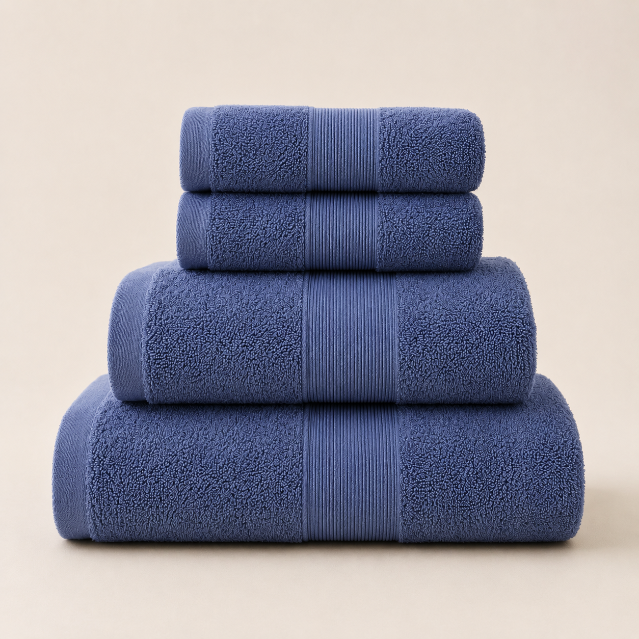 Complete hotelhanddoekenset Grey - 8-delig